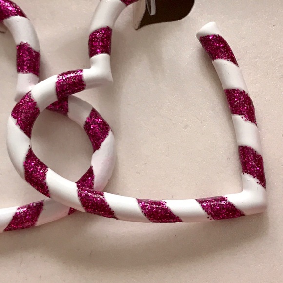 Betsey Johnson Candy Cane Earrings BNWB - Picture 4 of 5